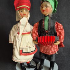 Куклы СССР из серии "Народные Гуляния» Марийские (продажа лотом)