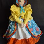 Кукла-грелка на чайник СССР