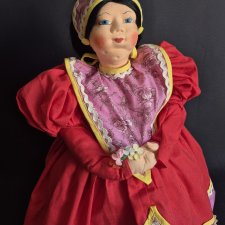 Кукла-грелка на чайник СССР