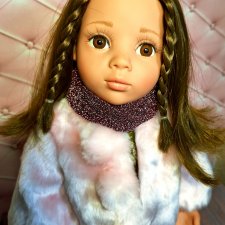 Клара 2014г от Gotz ,в розовенькой шубке