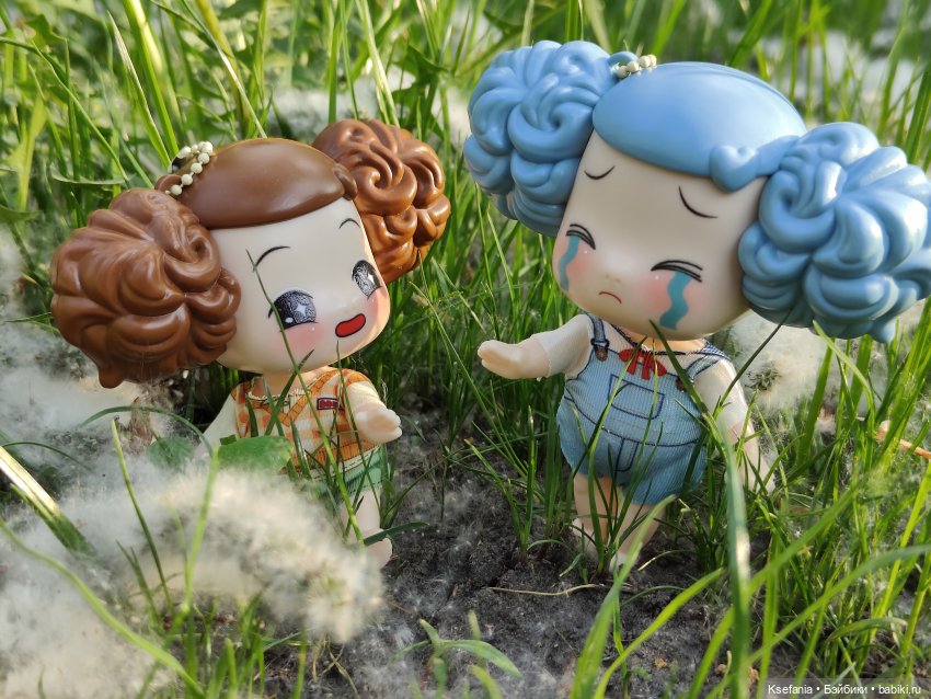 В пуху с плаксой