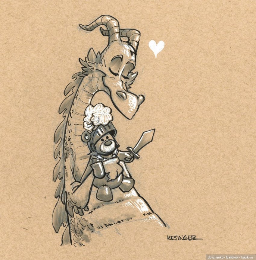 Милые драконы Брайана Кесингера (фото 8)