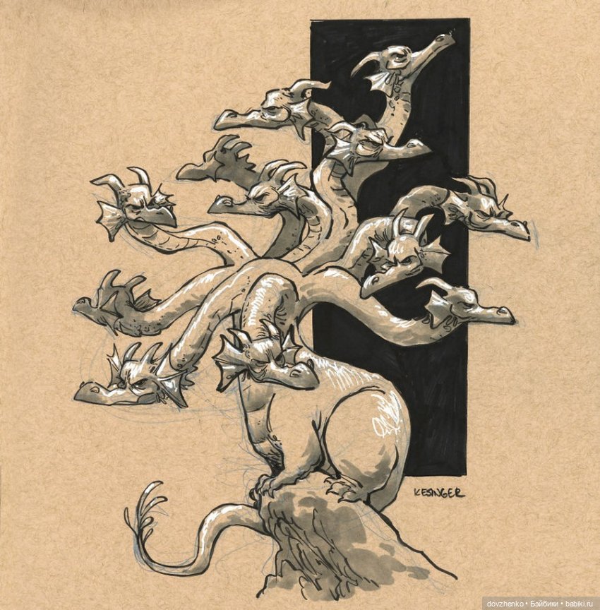 Милые драконы Брайана Кесингера