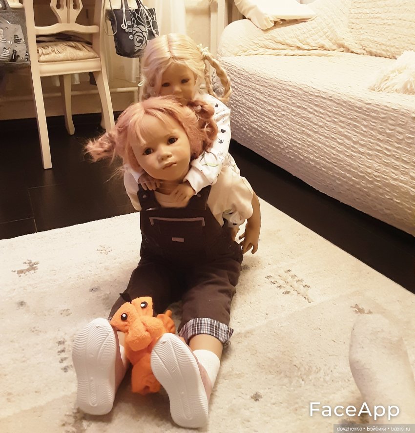 Зарисовки выходного дня | Бэйбики Зарисовки выходного дня — Куклы Annette Himstedt (Аннетт Химстедт): коллекционные (фото 4)