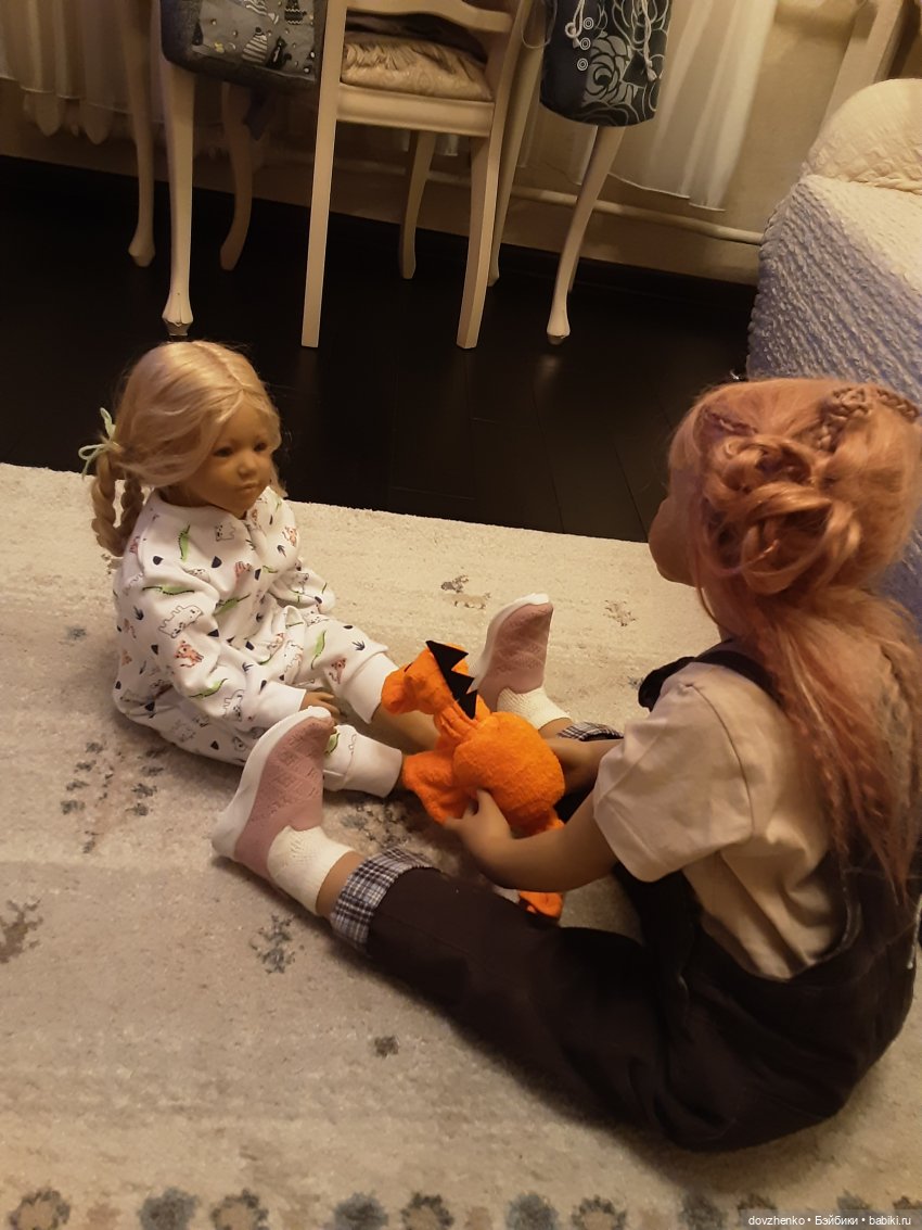 Зарисовки выходного дня | Бэйбики Зарисовки выходного дня — Куклы Annette Himstedt (Аннетт Химстедт): коллекционные (фото 3)