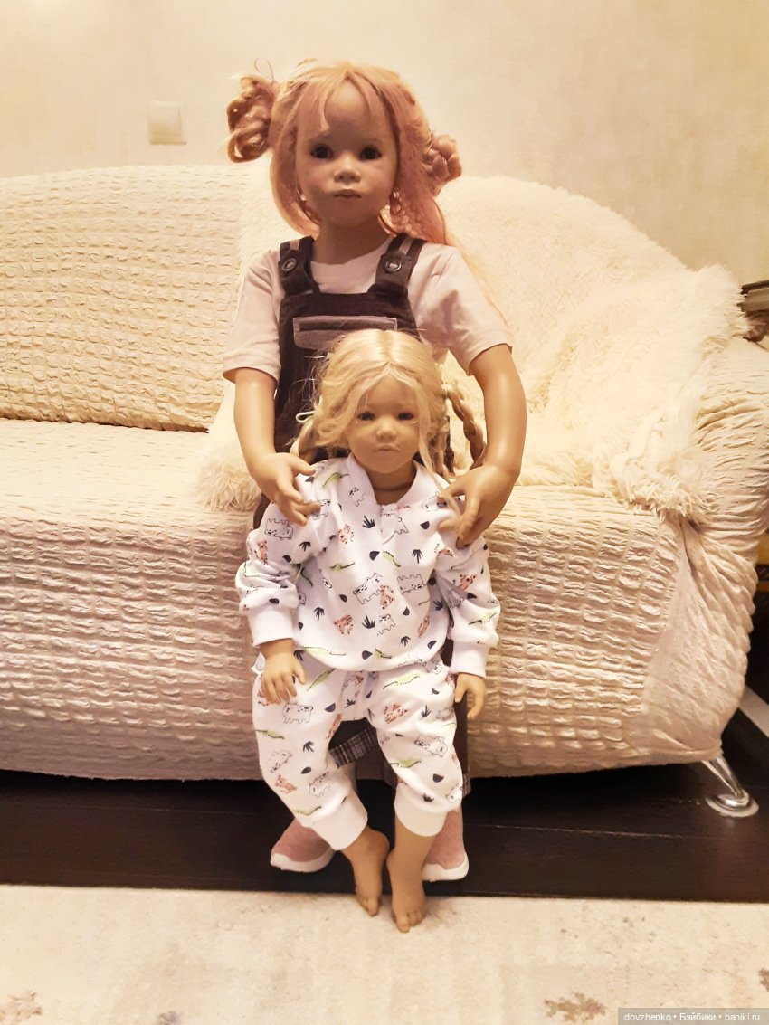 Зарисовки выходного дня | Бэйбики Зарисовки выходного дня — Куклы Annette Himstedt (Аннетт Химстедт): коллекционные (фото 9)