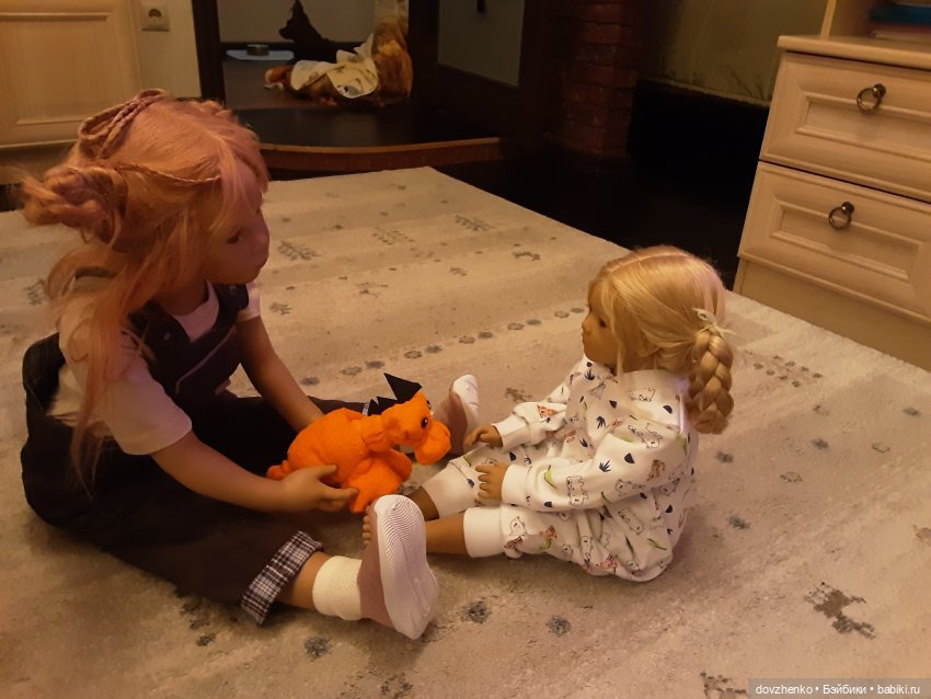 Зарисовки выходного дня | Бэйбики Зарисовки выходного дня — Куклы Annette Himstedt (Аннетт Химстедт): коллекционные (фото 2)