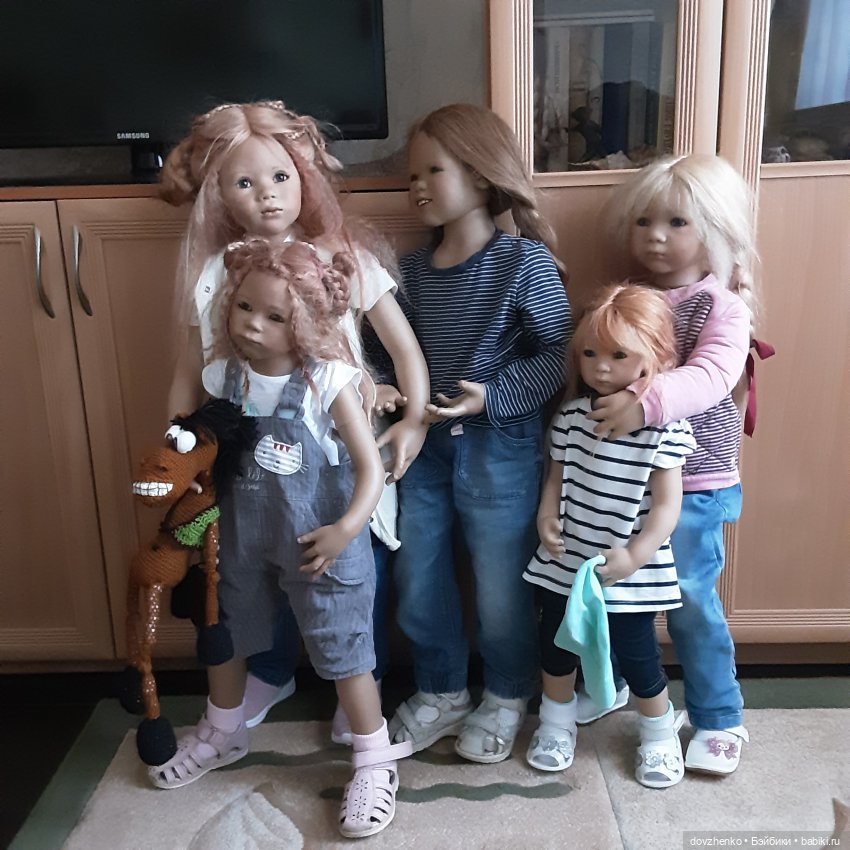 Пока взрослые на работе — Куклы Annette Himstedt (Аннетт Химстедт): коллекционные (фото 9)