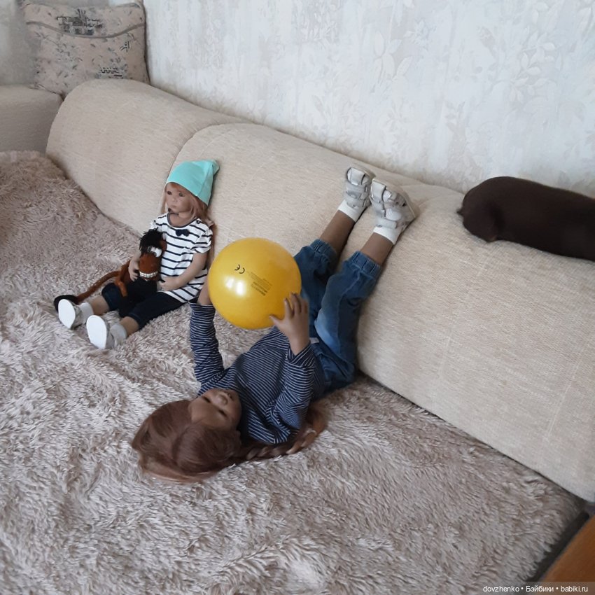 Пока взрослые на работе — Куклы Annette Himstedt (Аннетт Химстедт): коллекционные (фото 2)