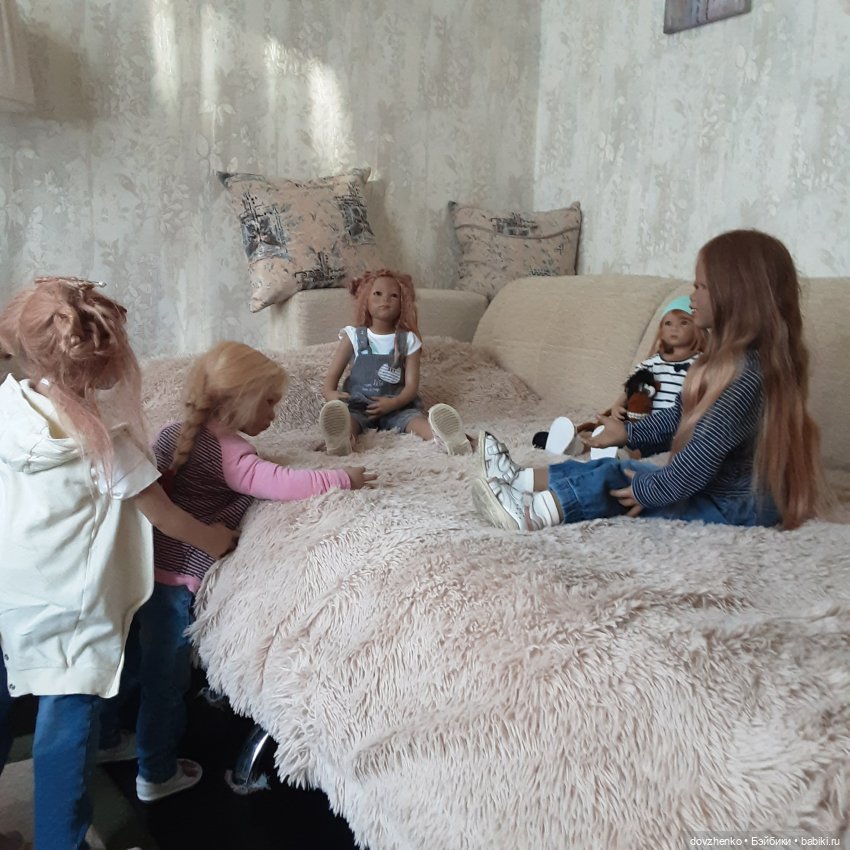 Пока взрослые на работе — Куклы Annette Himstedt (Аннетт Химстедт): коллекционные (фото 4)