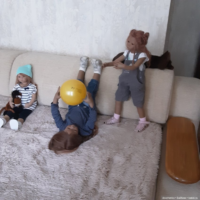 Пока взрослые на работе — Куклы Annette Himstedt (Аннетт Химстедт): коллекционные (фото 3)