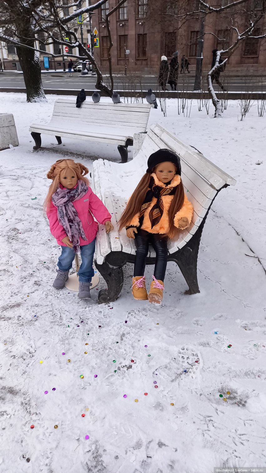 Мы гуляли, мы гуляли — Куклы Annette Himstedt (Аннетт Химстедт): коллекционные