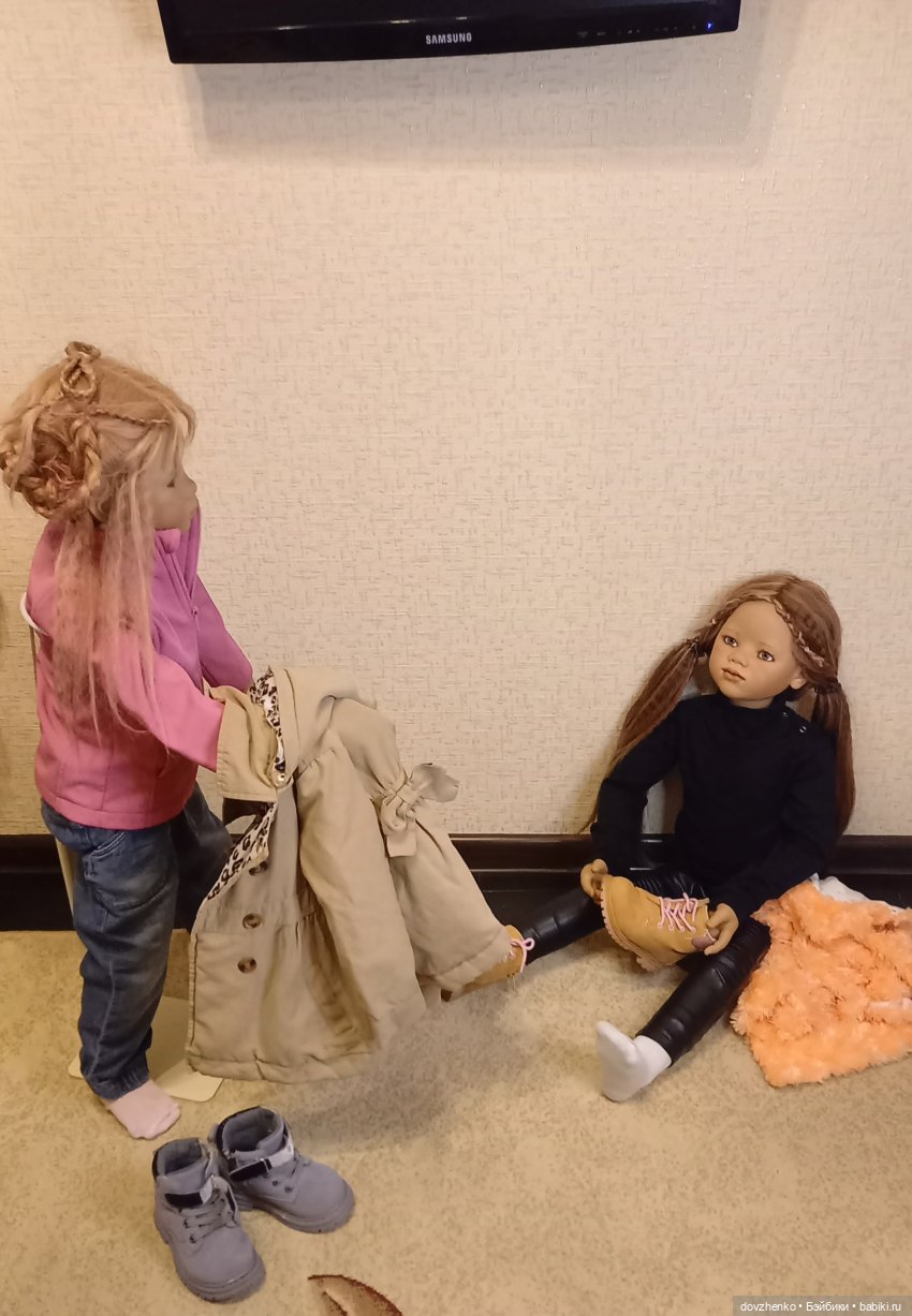 Мы гуляли, мы гуляли — Куклы Annette Himstedt (Аннетт Химстедт): коллекционные