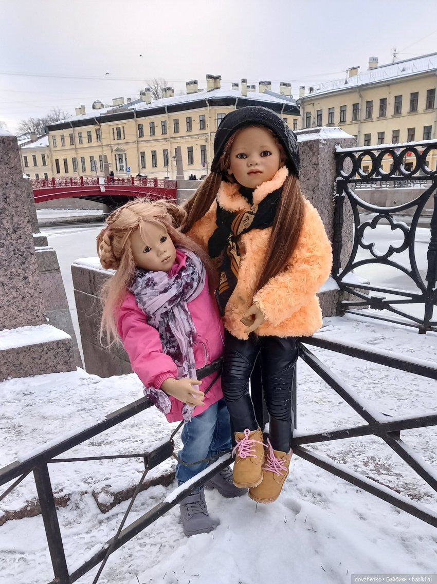 Мы гуляли, мы гуляли — Куклы Annette Himstedt (Аннетт Химстедт): коллекционные