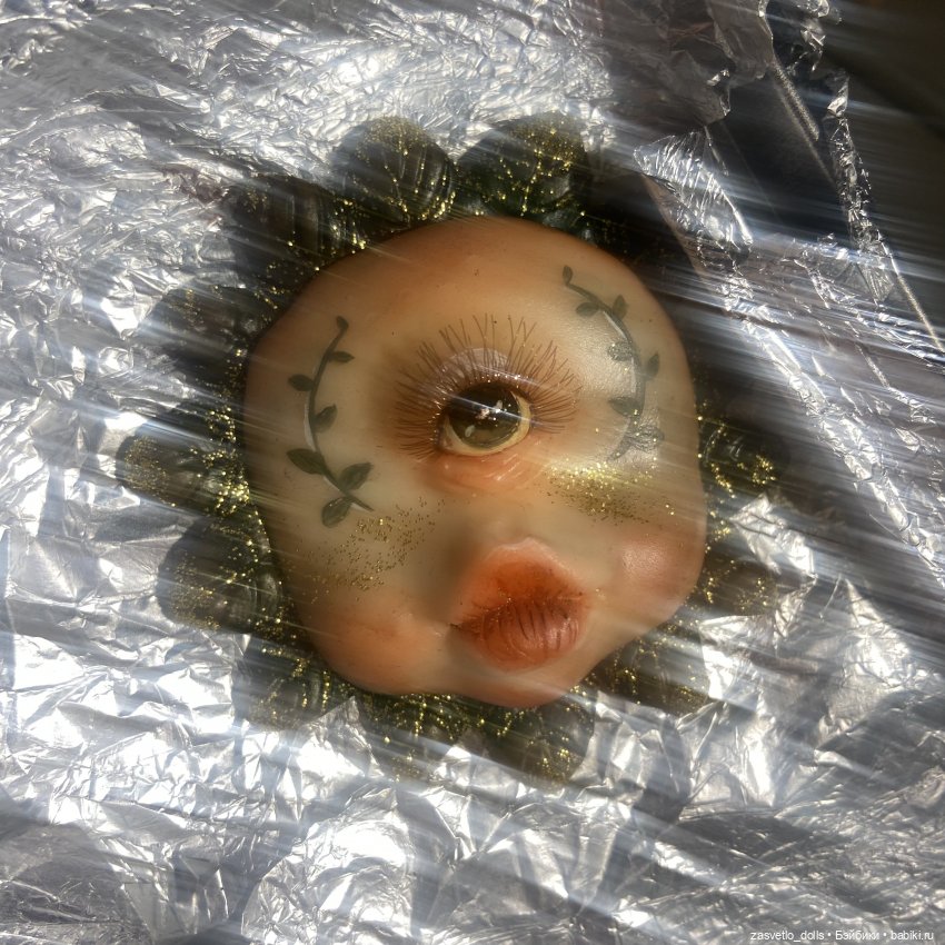 Зелёный человечек | Бэйбики Зелёный человечек — Лепка авторских кукол: полимерная глина (фото 2)