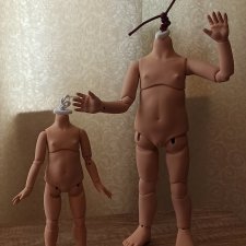 Лот БЖД тел для Паола Рейна и мини Паола Рейна Г. Карповой