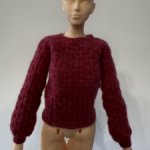 Свитер на бжд девушку формата 1/4