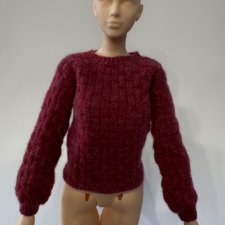 Свитер на бжд девушку формата 1/4