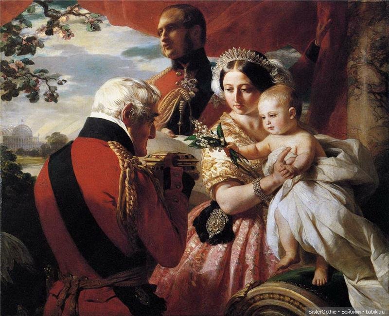 Чайна долл "Королева Виктория" и "теща всей европы"