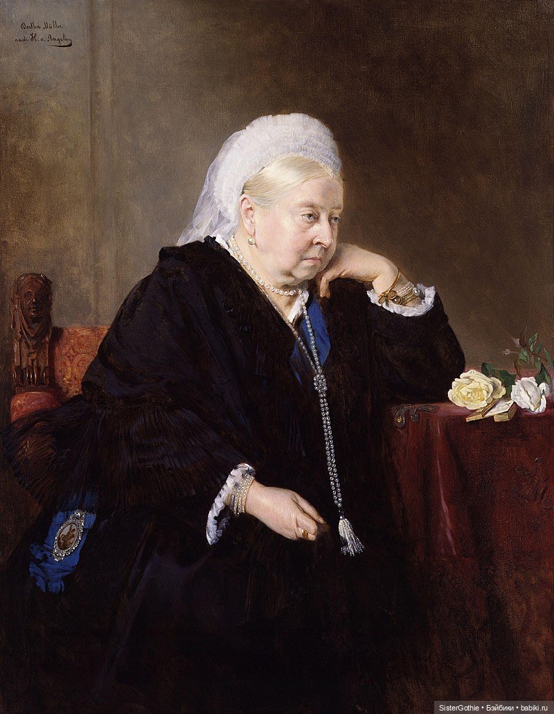 Чайна долл "Королева Виктория" и "теща всей европы"