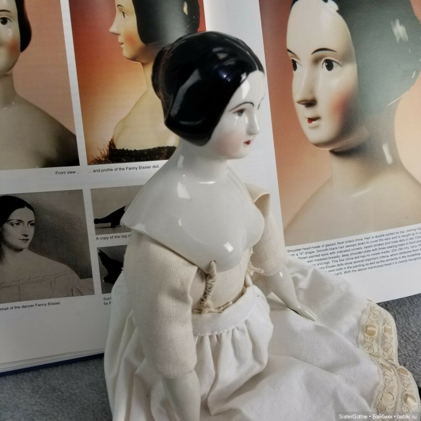 Чайна долл "Фанни Эльслер" и Фанни Эльслер - прима-балерина Парижской оперы (фото 8)