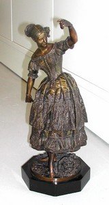 Чайна долл "Фанни Эльслер" и Фанни Эльслер - прима-балерина Парижской оперы