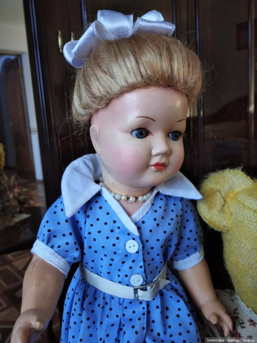 Винтажная немецкая кукла Зоннеберг(Сонни) по имени Светка. Или очередная история "спасения утопающего"