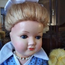 Винтажная  немецкая кукла Зоннеберг(Сонни) по имени  Светка. Или очередная история "спасения утопающего"