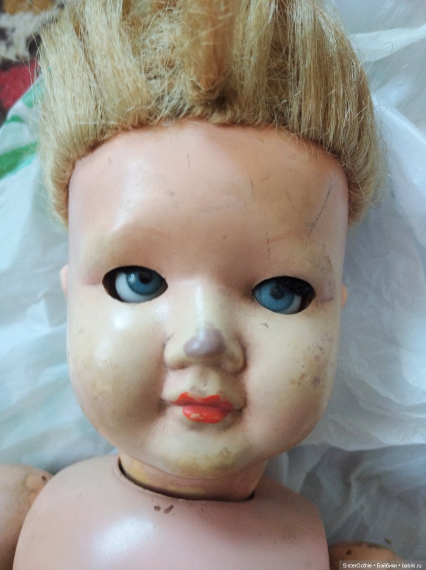Винтажная немецкая кукла Зоннеберг(Сонни) по имени Светка. Или очередная история "спасения утопающего" (фото 7)