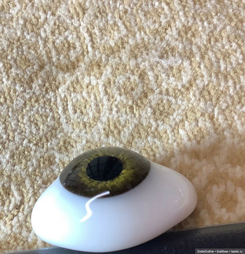 Замена глаз реплике Жюмо Трист (фото 4)