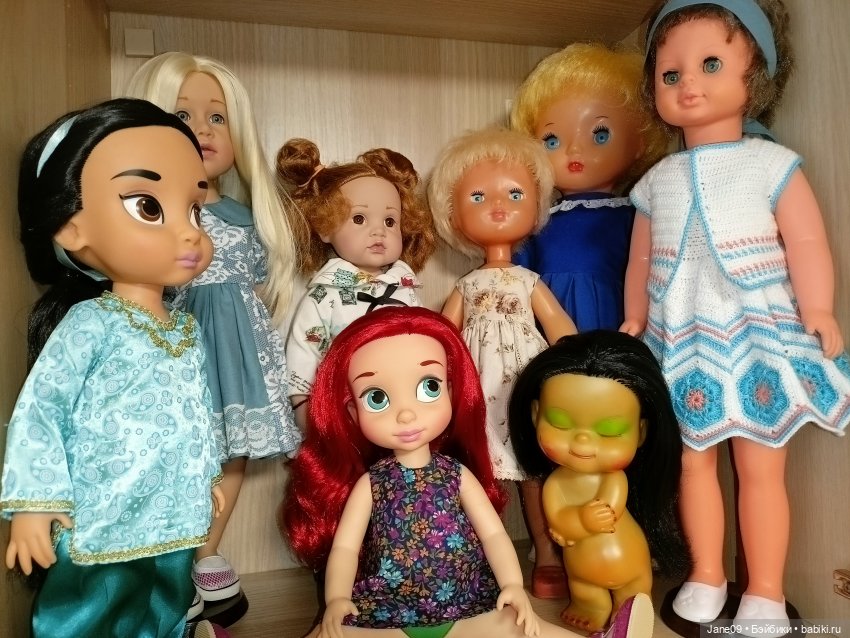 Беспринципные полочки — Домашние коллекции кукол: фото собраний (фото 10)