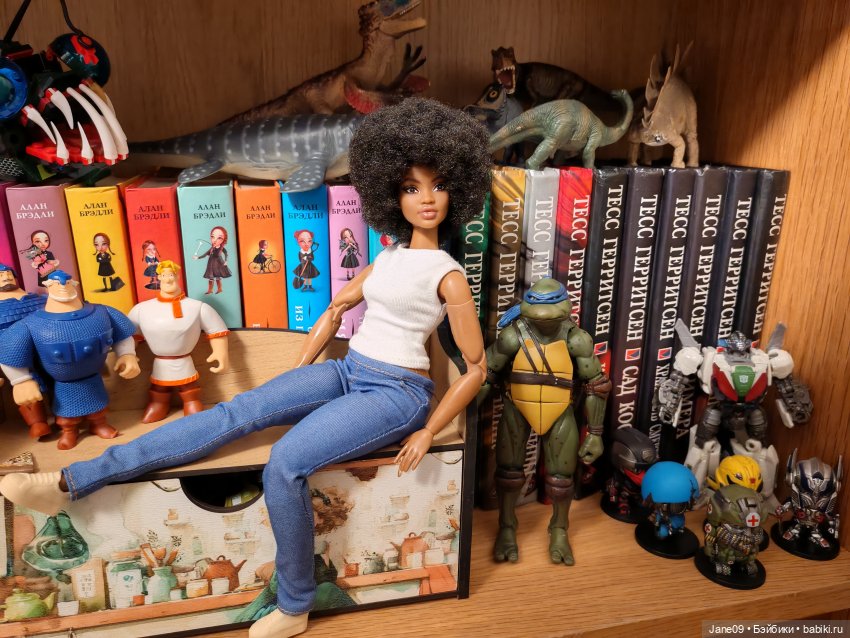 Шкафчик — Коллекции игровых кукол (Playline): фото полок