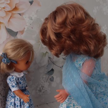 Oberlind из каталога и Pluti. Кукла ГДР