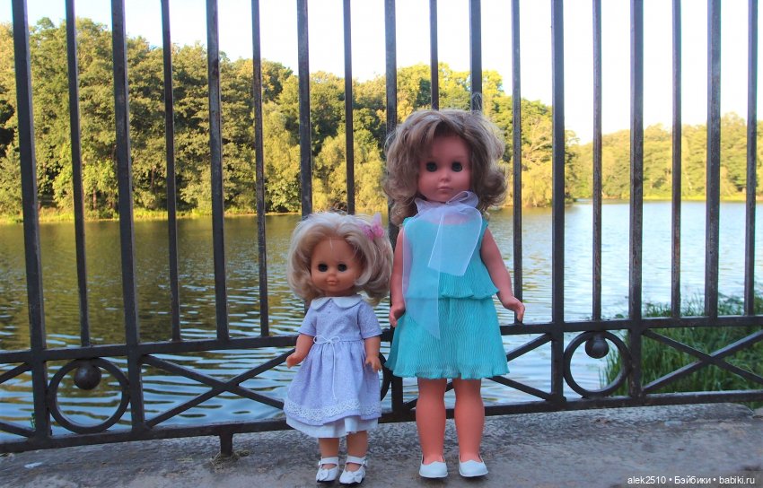 Pluti и Oberlind в парке — Винтажные куклы ГДР (Немки): Бигги (фото 10)