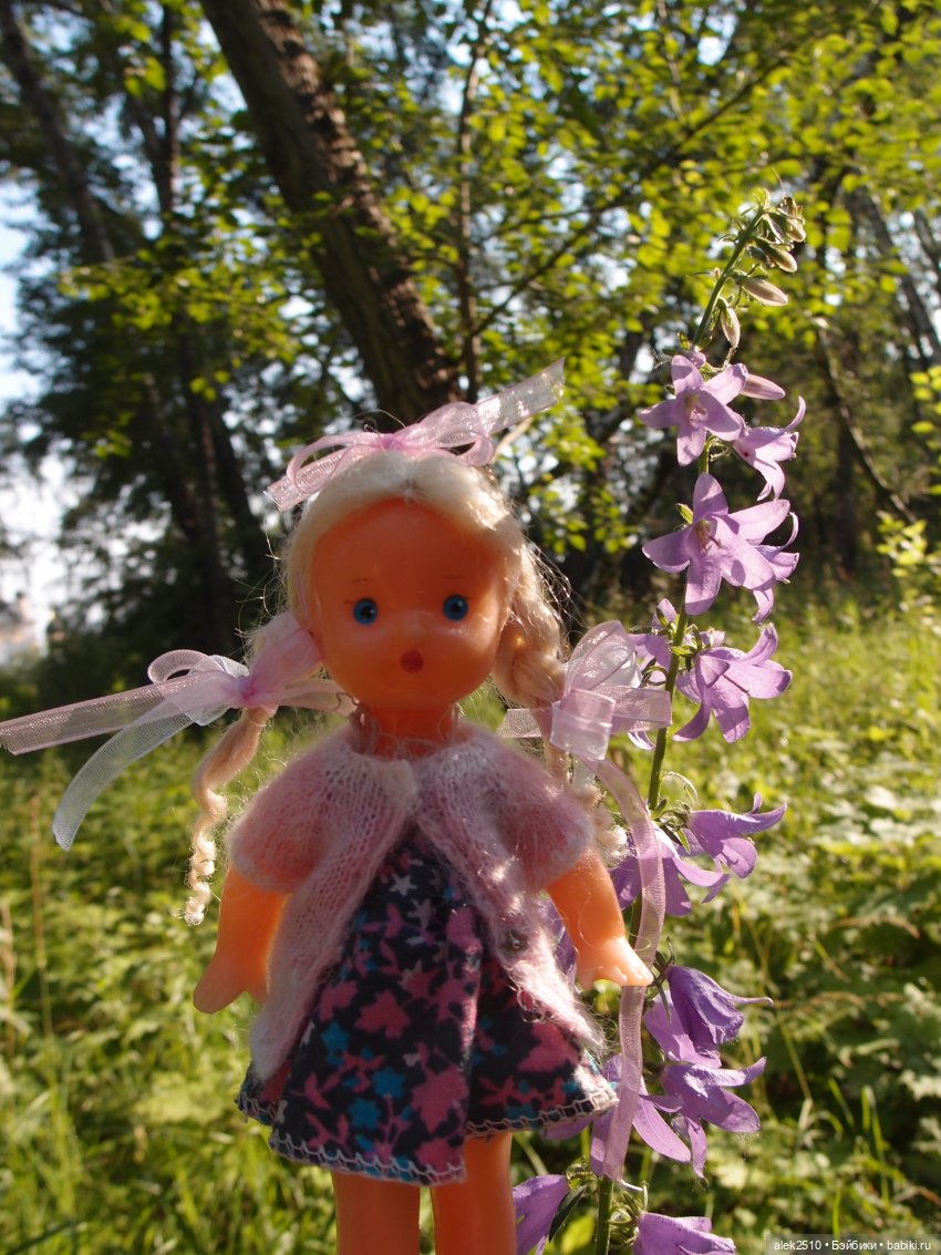 Маленькая куколка СССР фабрики Звездочка