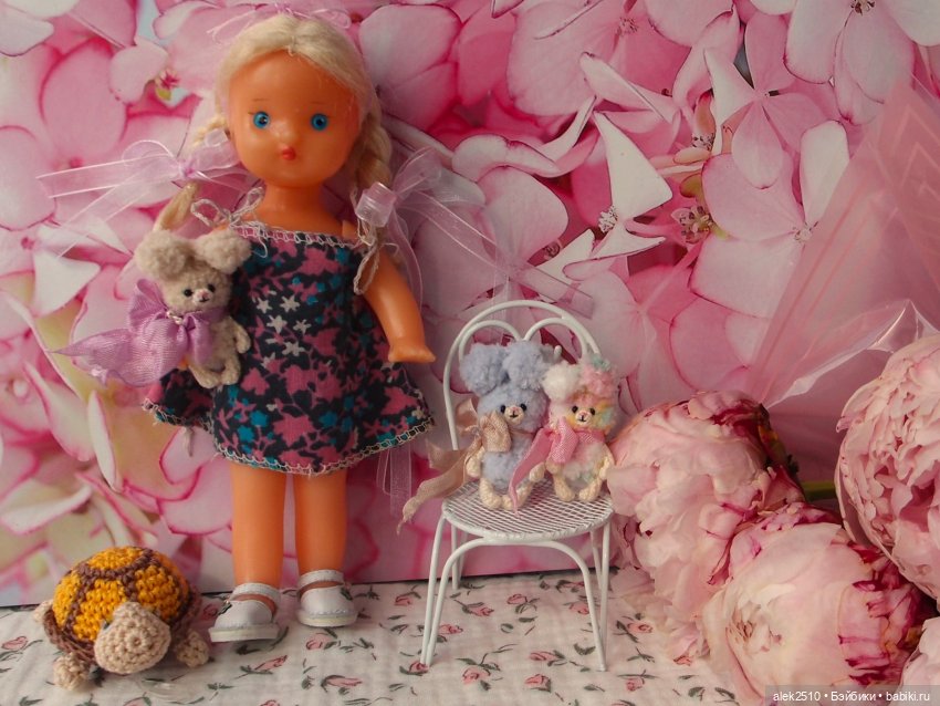 Маленькая куколка СССР фабрики Звездочка (фото 10)