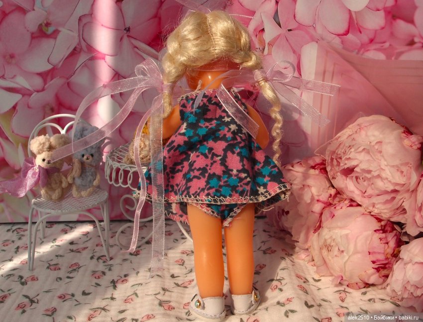 Маленькая куколка СССР фабрики Звездочка (фото 8)