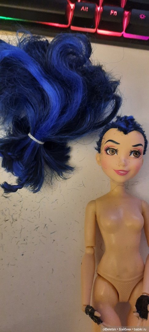 Анна Австрийская. Готовлю куклу к ооаку