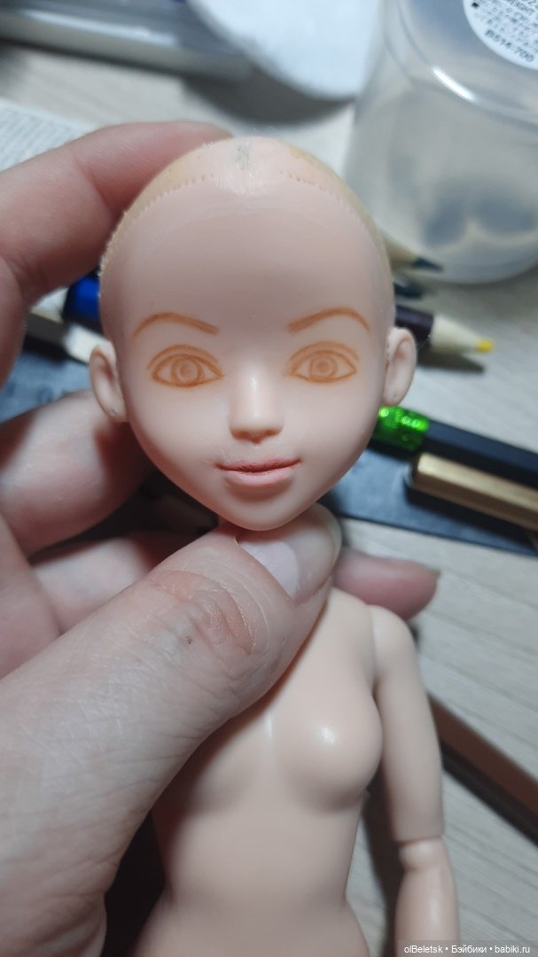 Анна Австрийская. Рисую личико (фото 3)