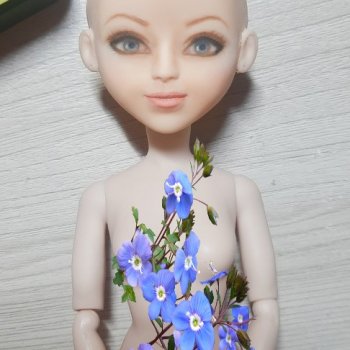 Анна Австрийская. Рисую личико.