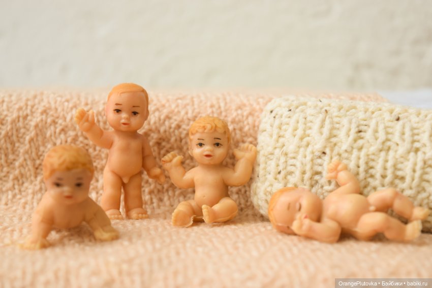Моя коллекция: Пупсики фабрики «Оритет»