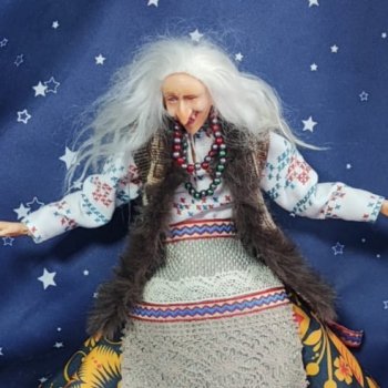 3Д-БЖД и одежда для бабы Яги