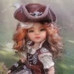 ООАК Паола Рейна кукла Маленькая Пиратка Грейс.