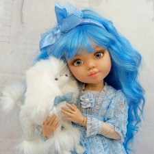 Кукла OOAK Paola Reina, Мальвина с Артемоном.