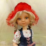 ООАК куклы Berjuan, Красная Шапочка.