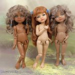 Шарнирные BJD тело для кукол Паола Рейна, Paola Reina