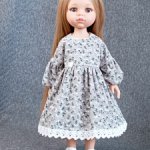 Платье для кукол Паола Рейна 32-34см