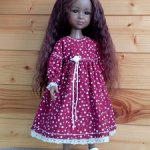 Платье для кукол Руби Ред 37см