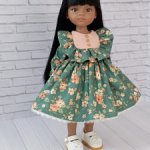 Платье для кукол Паола Рейна 32-34 см