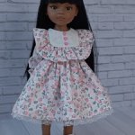 Платье для кукол Паола Рейна 32-34 см